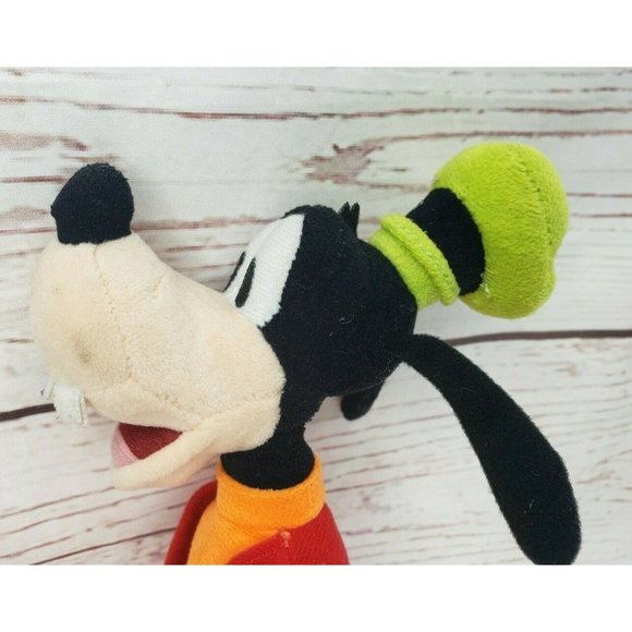 Disney Goofy Beanbag Plush Toy Stuffed Animal 11" Mickey’s Pal - Picture 5 of 12